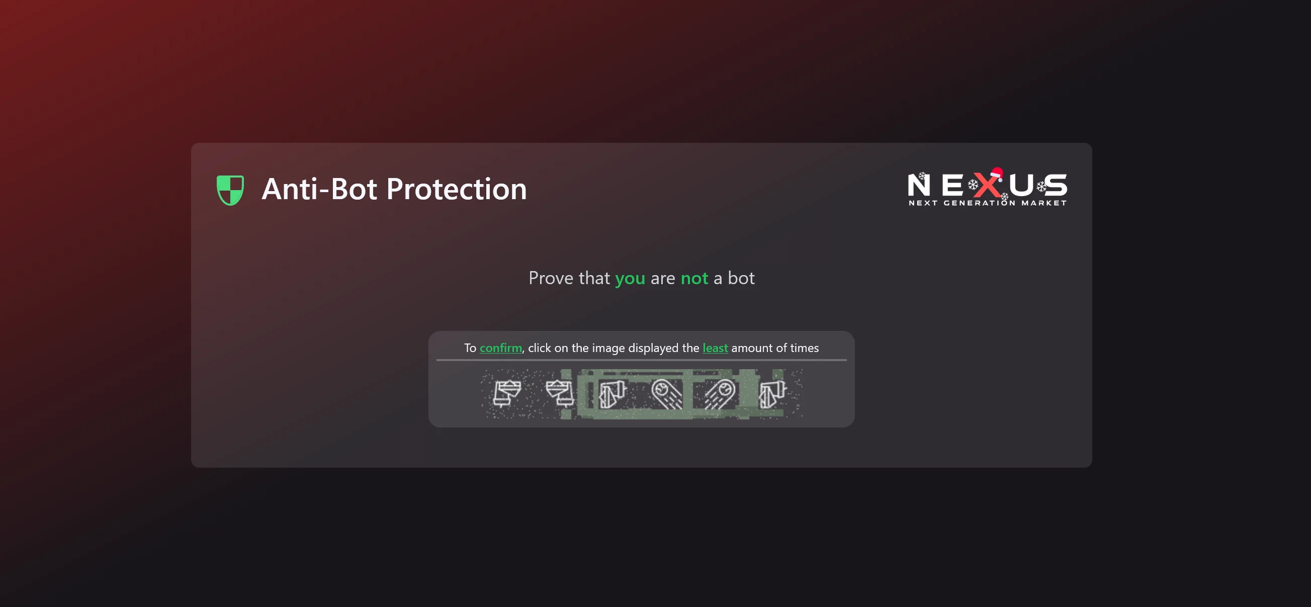 Antibot protection captcha - human verification to prevent automated access