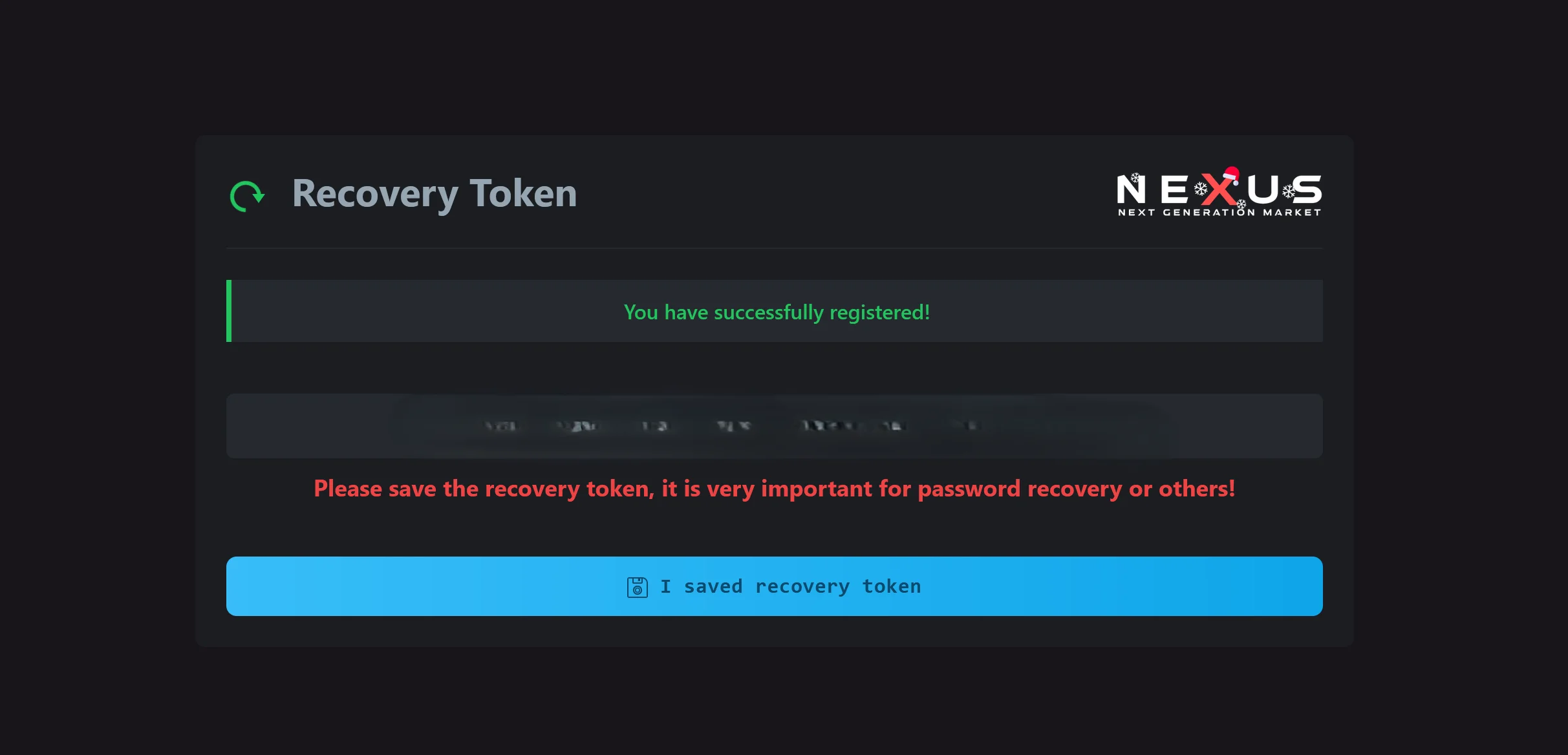 Security token verification - additional access protection layer
